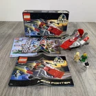 Vintage LEGO Star Wars 7134 A-Wing Fighter 100% Complete Minifig Box Manual 2000