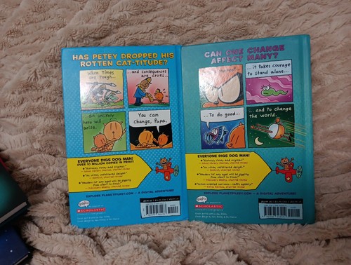 Hund Mann Buch 7 Stück - Dav Pilkey Hardcover Graphic Novels - Bild 5 von 14