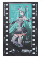 Hatsune Miku x Rog [Power Sup] Trading Cards Collector Special Limited Edition