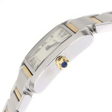 Cartier Tank Fran aise SM W51007Q4 Combination SS YG from JAPAN 5