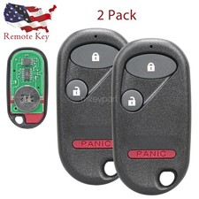 2 For 2002 2003 2004 2005 Honda Civic Si Keyless Entry Remote Key Fob 3 Button