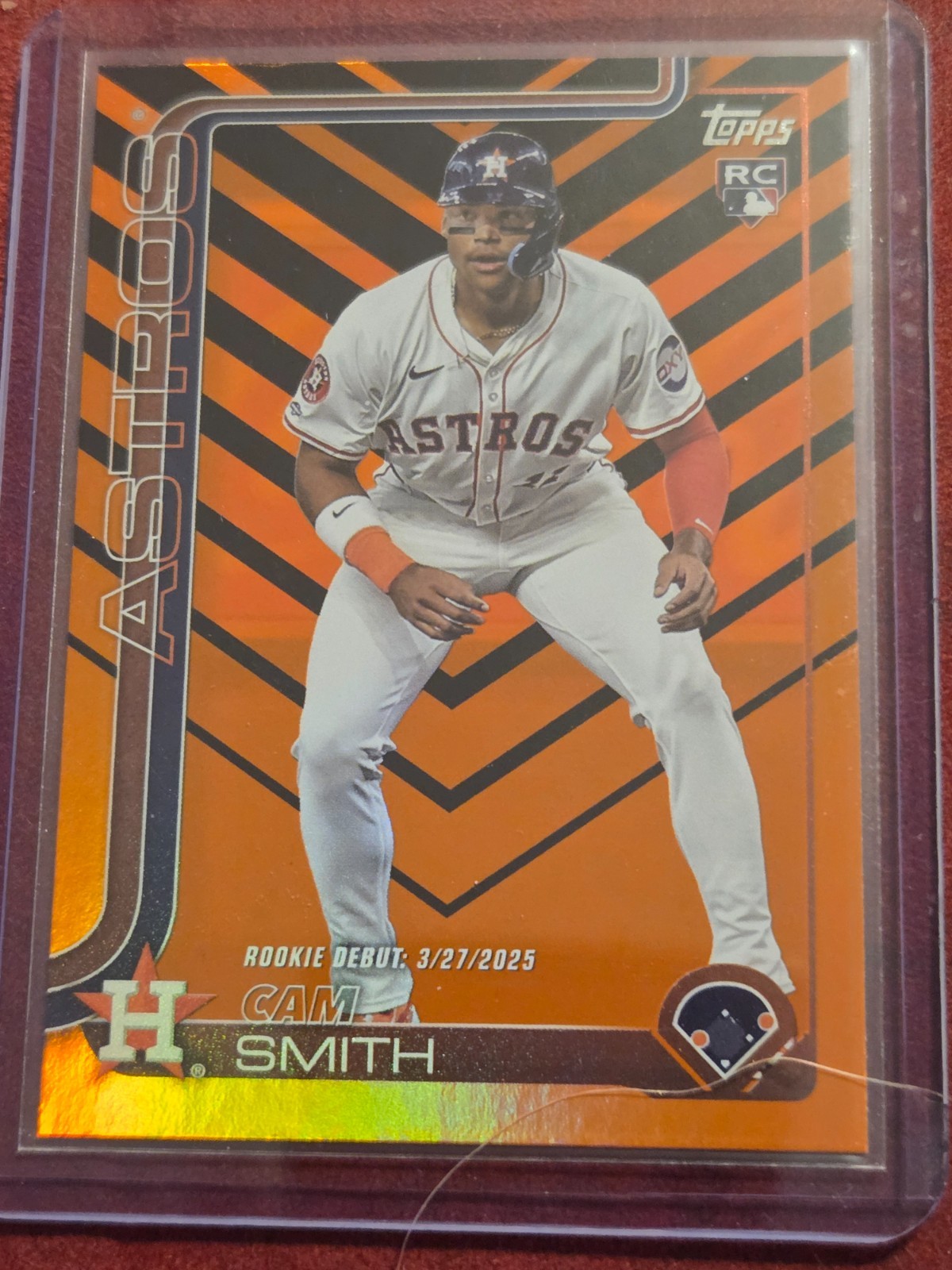 2025 Topps Update Series - Rookie Debut Cam Smith #US45 Holiday (RC)