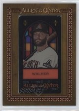 2024 Topps Allen & Ginter Framed Mini Stained Glass Christian Walker #171 8d2