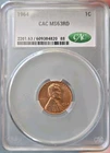 1964 Lincoln 1 CENT MS63RD CAC