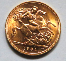 Australia.  1931 Perth - Sovereign.. Full Lustre - UNC/BU