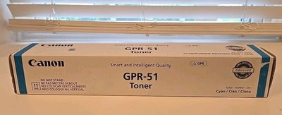 Canon 8517b003 GPR-51 Cyan Toner Genuine New OeM Sealed Box free ship
