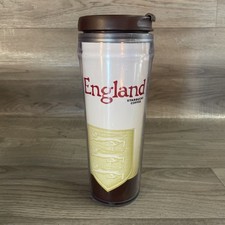 Starbucks Global Icon Series (2008) Tumbler England Coat of Arms Coffee Keepcup