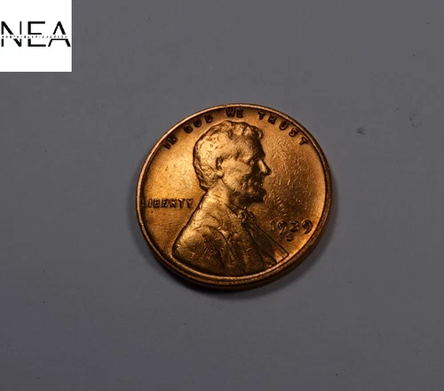 1939-S Lincoln Wheat Penny Cent ~ Uncirculated Red ~ ZW161