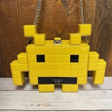 Kate Spade Space Invaders X Kate Spade New York Patent 3d Alien Crossbody