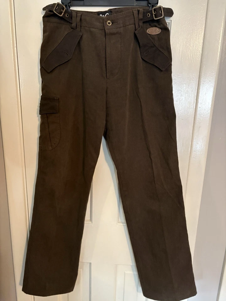 Dolce & Gabbana D&G Men’s Italian 2 Tone Brown Pants - Image 3 of 4