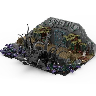 Mysterious Water-monster with Tentacles 2608 teile Bauspielzeug-Set