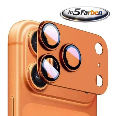 3D Kamera Schutzglas Panzerfolie für iPhone 17 Pro 17 Pro Max 9H Metall Glas