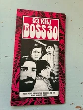 93 KHJ Radio Survey Card The Rascals ISSUE #163 August 1968