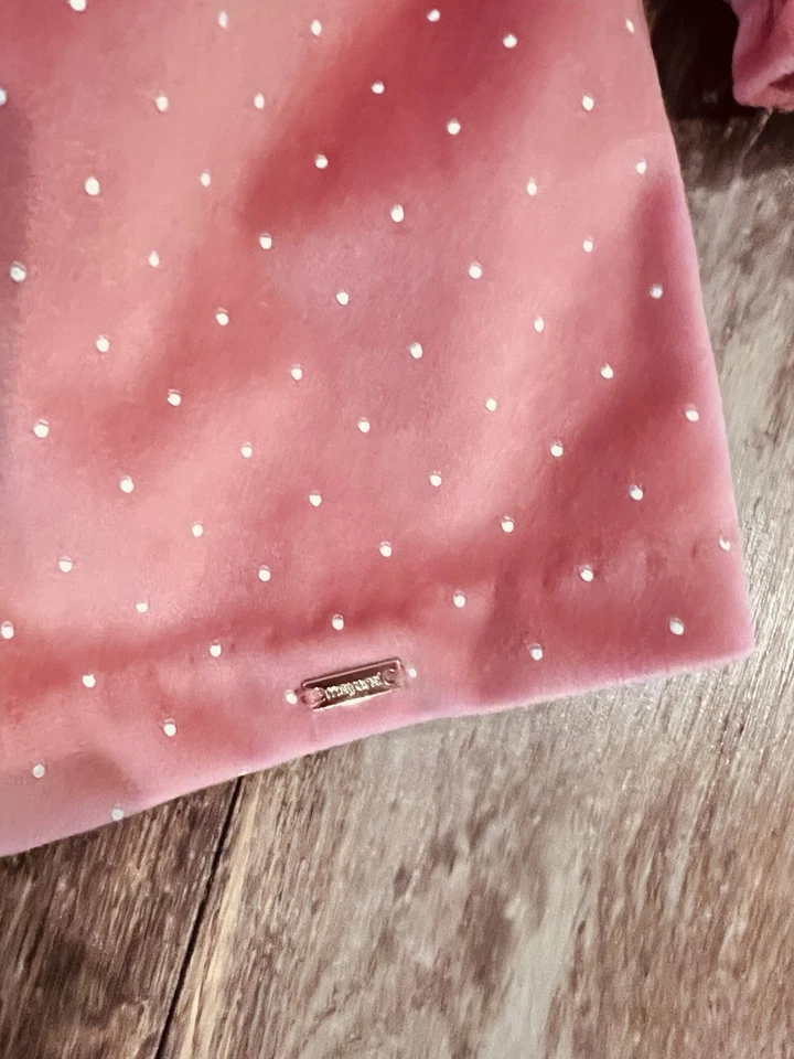 Mayoral Pink Velvet Smocked Baby Dress, 4-6 months, 70 cm - Image 3 of 4