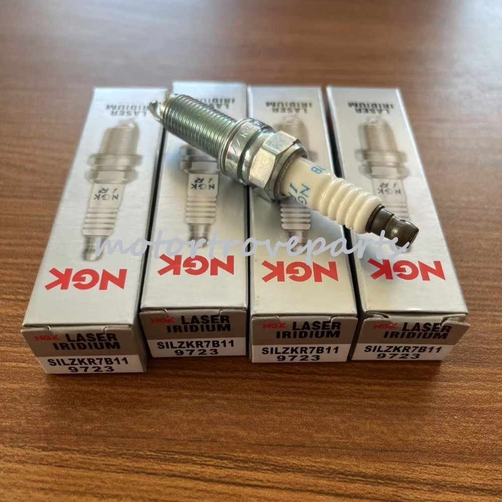 4Pcs NGK SILZKR7B11 9723 Laser Iridium Spark Plugs For Hyundai Elantra Santa Fe