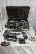 VIDEOREGISTRATORE RETRO SONY CCD-M8E + REGISTRATORE A CASSETTE - RARO!