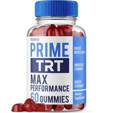 Prime TRT Enhancement Gummies For Men PrimeTRT Performance Endurance (60 ct)