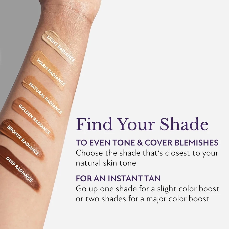 Perfeccionador de cobertura corporal Westmore Beauty - Maquillaje corporal Golden Radiance 7 OZ Foto 3 de 3