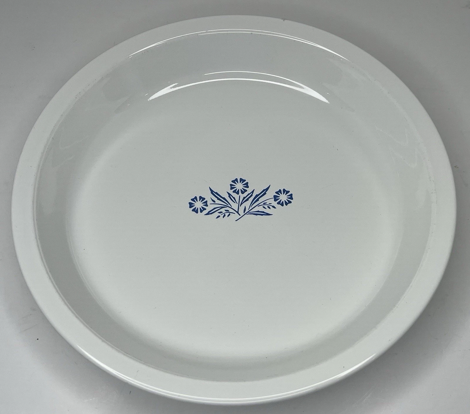 Vintage Corning Ware Blue Cornflower P-309 Pie Plate Baking Dish 9”