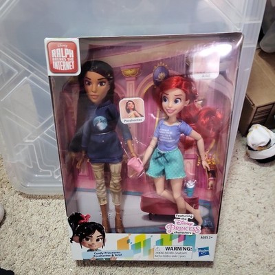 Ralph Breaks Internet Disney Comfy Princess Pocahontas & Ariel Mermaid 2018 New