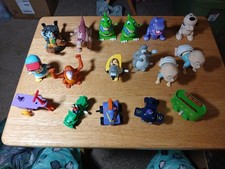 Vintage Mixed Lot Of 17 Fastfood Windup Toys