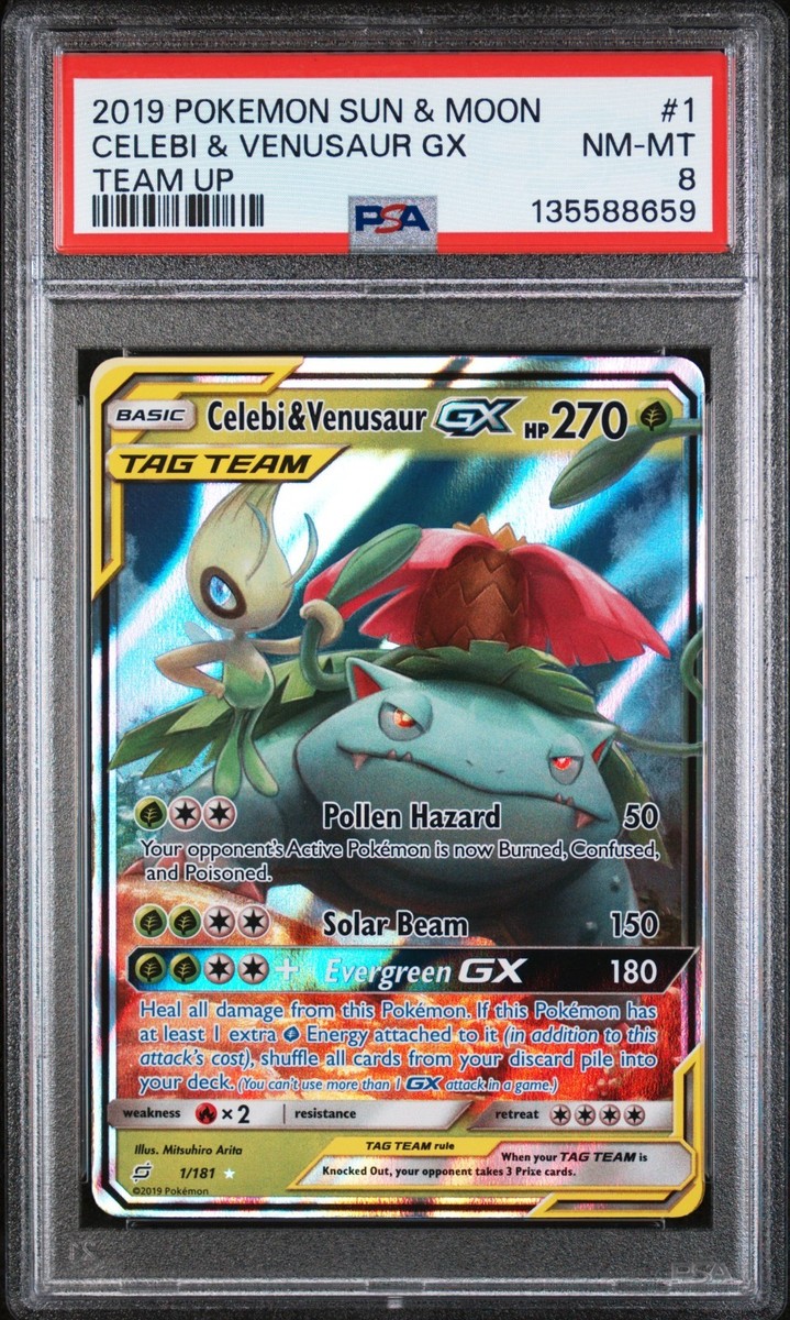 ポケモンカード Celebi & Venusaur GX PSA 10 Celebi & Venusaur Gx 001/ S-Chinese Csm2b PSA 10 | eBay