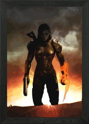 mass effect andromeda n7 Gerahmtes Wandbild Poster Leinwanddruck Bild