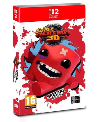 Super Meat Boy 3D Special Edition Nintendo Switch 2 New UK Import