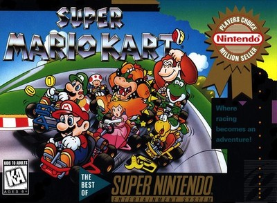 SNES - Super Mario Kart [Players Choice Million Seller] US Modul akzeptabel