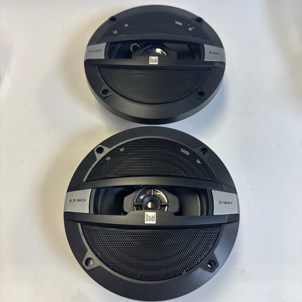 1 par de altavoces de coche Dual Electronics DCS265 6,5"" pulgadas 2 vías 130 W 2X65 W Foto 2 de 4