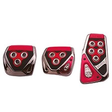 Carmate RAZO GT Spec MT-S Carbon Fiber Red Pedal Set RP104RE for Cresta and