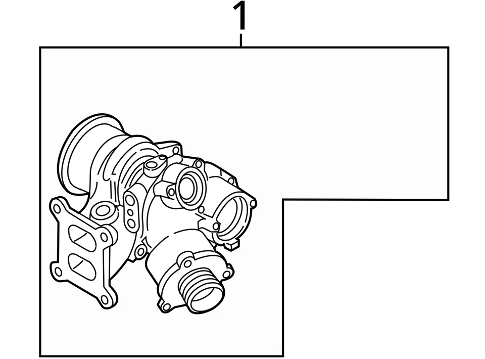 Volkswagen Tiguan Turbocompresor Turbo Cargador Supercargador Supercargador MY4IF Foto 4 de 4