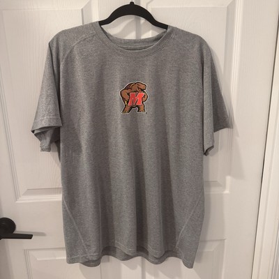 Mens University Of Maryland Terrapins Gray T Shirt Size XL  Genuine Stuff