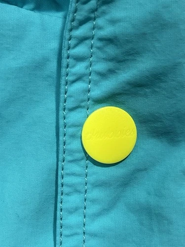 Chubbies Reversible Fleece Pullover Vest Adult Medium Aztec Neon Color Block image 6