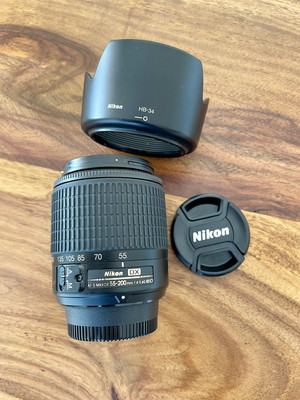 Nikon Nikkor DX AF-S Nikkor 55-200mm 4-5.6G ED