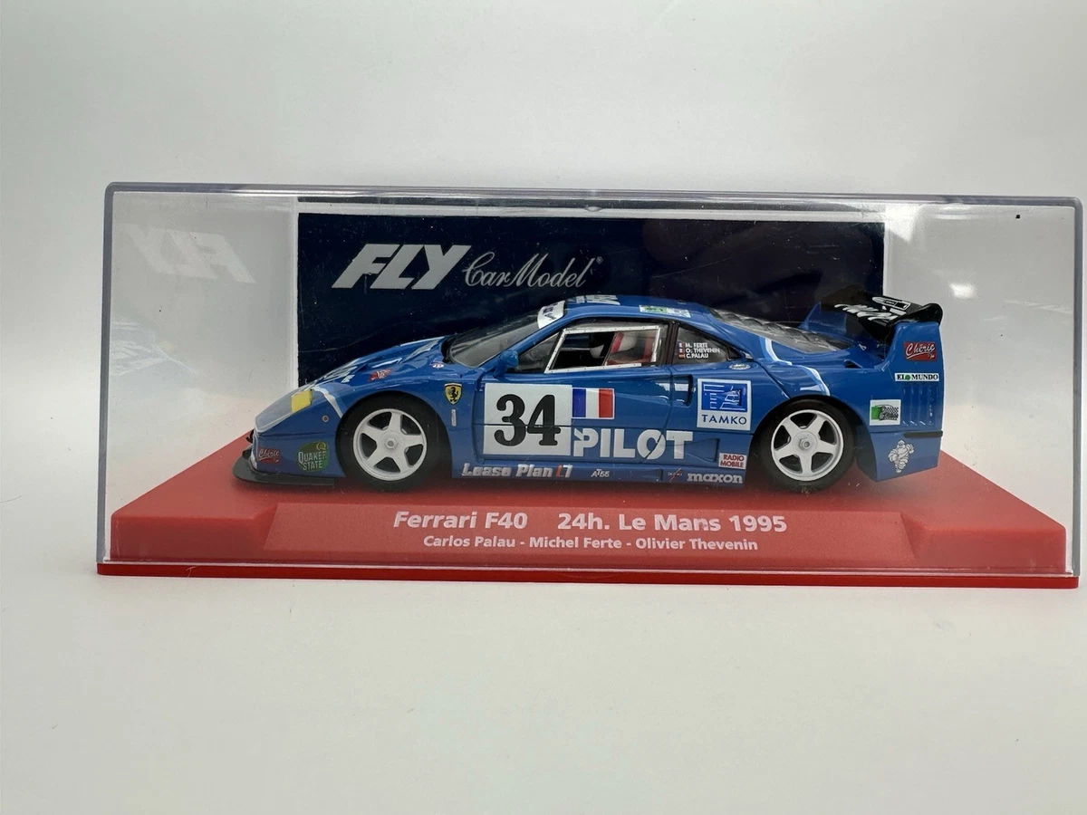 Voiture De Slot Racing Eldon 1:32 - Ferrari - Vintage USA - 12V