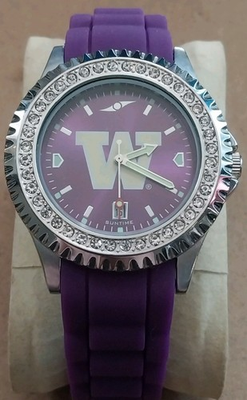 #ad #ad Sun Time LinksWalker Washington Huskies Date Quartz Watch New Battery $29.99