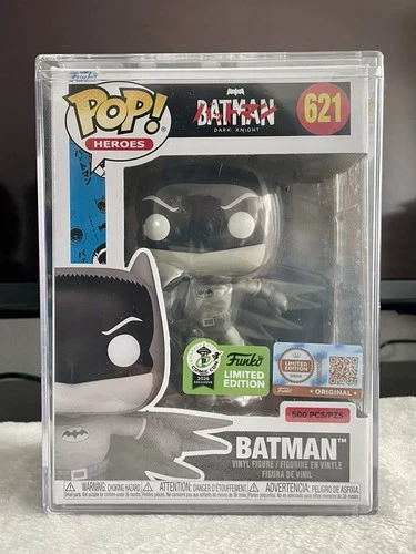 Funko Pop Batman ~ Bat-Manga (Black & White) ~ ECCC Con LE 500 PCS ~ GRAIL