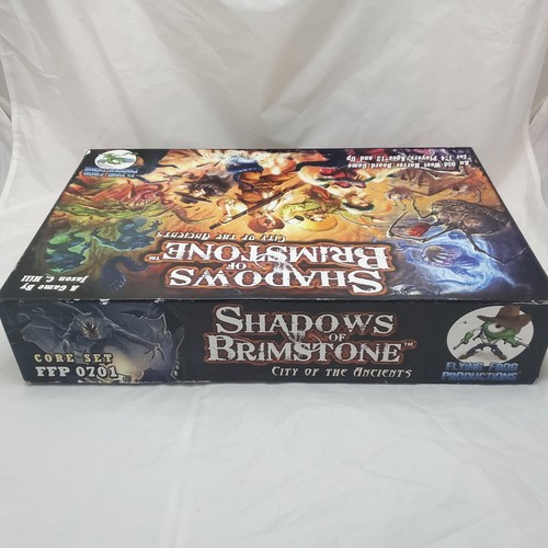 Shadows Of Brimstone City Of The Ancients Old West Horror Boardgame Incomplete - Picture 4 of 22