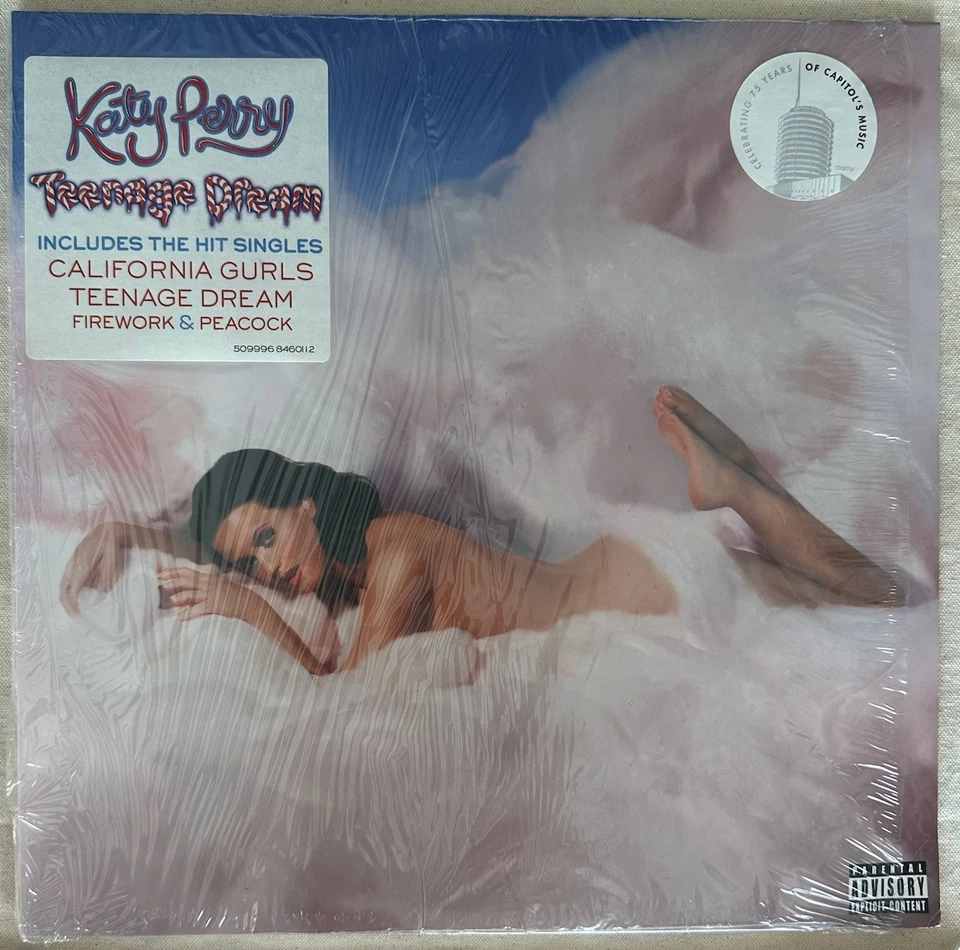Katy Perry ‎– Teenage Dream 2LP White 2010 US NM - Image 2 of 4