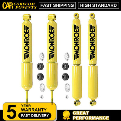 New OE Quality Monroe 4 Front Rear Shock Absorbers For 1992-1998 Ford F-250