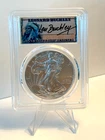 2021 PCGS MS70 Silver Eagle Type 1 First Strike, 1 of 1000. LEN BUCKLEY