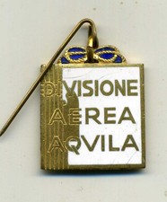 DIVISIONE AEREA AQUILA DISTINTIVO REGIA AERONAUTICA AVIAZIONE RARISSIMO