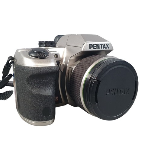 Pentax X-5 16MP 26X Zoom DSLR Style Digital Bridge Camera Silver & Case (Tested) - Picture 6 of 13