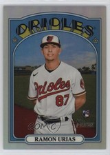 2021 Topps Heritage High Number Chrome Refractor 22/572 Ramon Urias #692 g2u