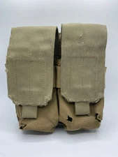 ALLIED INDUSTRIES DOUBLE DOUBLE MAG POUCH COYOTE/KHAKI