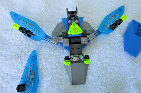 LEGO 6903 6905 6817 Space Insectoids BI-WING BLASTER parts - incomplete