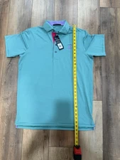 Greyson Saranac Men's Polo Shirt Size Medium, Bonsai