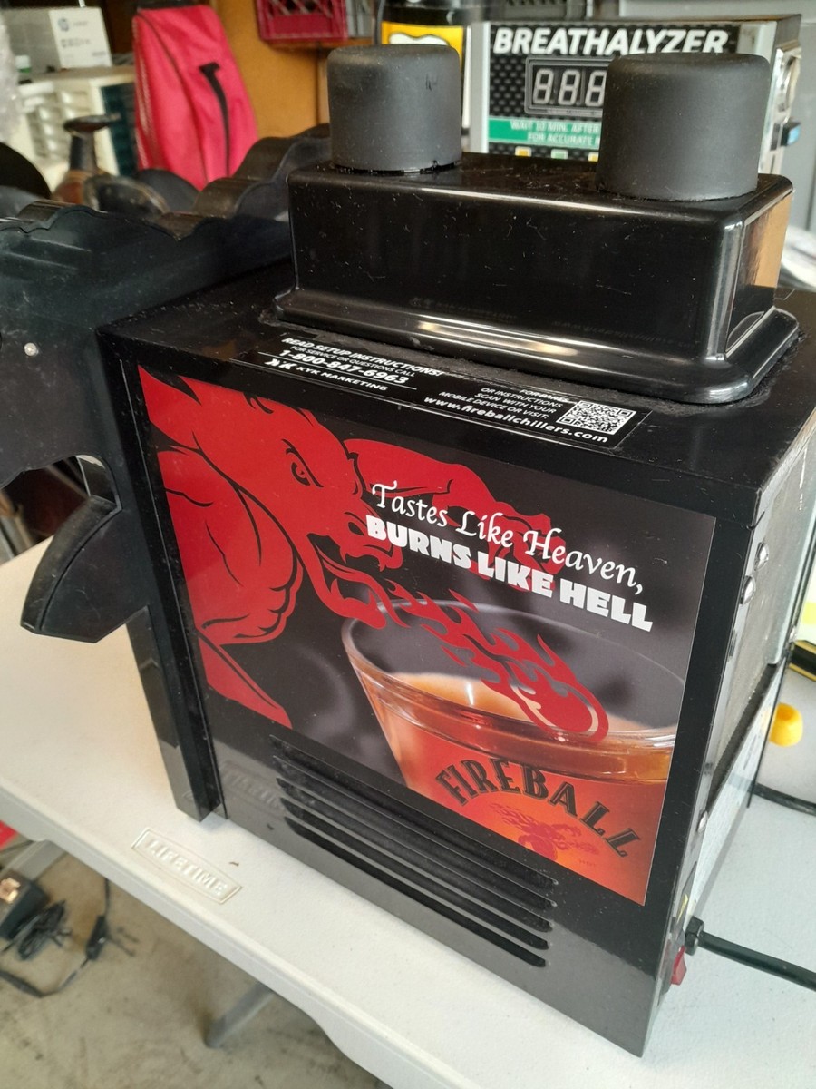 Fireball Whiskey Shot Chiller Double Bottle Dispenser Liquor
