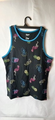 Urban Pipeline Women's M Neon Flamingo Graphic Tank Top 